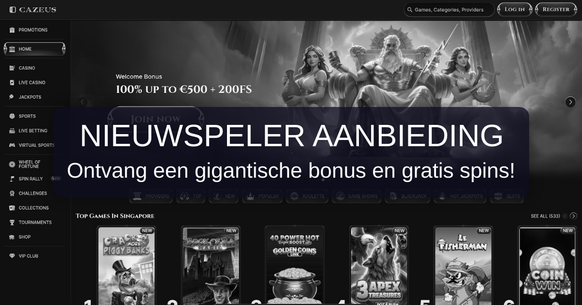 Cazeus Casino Nederland - Online gokken met iDEAL
